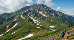 鳥海山夏の雪渓登山攻略法｜湯ノ台口・鉾立口コース比較と高山